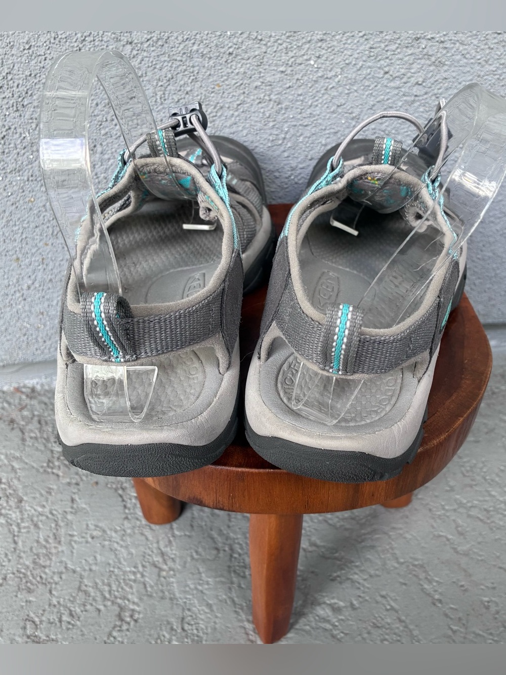 KEEN Newport H2 Waterproof Sport Sandals Gray Teal Women’s 8.5 - Picture 4 of 10